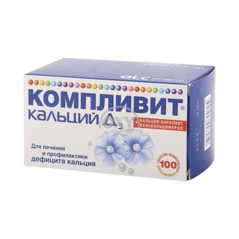 product-Компливит кальций Д3 №100 апельсин