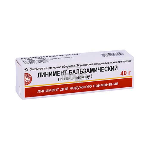 product-Vishnevskiy bo'yicha liniment 40g