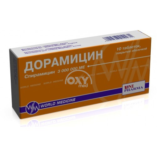 product-Дорамицин 3000000 МЕ таблетки №10