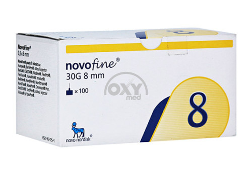 product-Иглы одноразовые к инсулиновой инъекции NovoFine 30G 0,3*8 мм №100