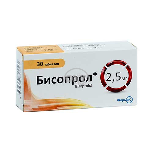product-Bisoprol 2,5 mg № 30