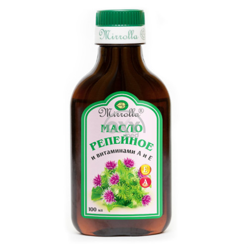 product-Масло "Репейное" с витаминами А, Е 100 мл