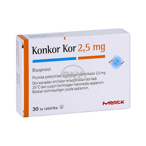 product-Конкор Кор 2,5 мг №30