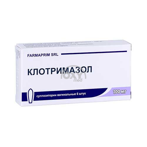 product-Клотримазол 100мг №6 супп.вагин.