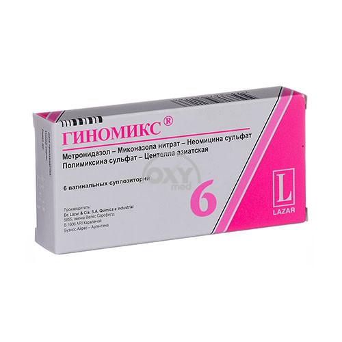 product-Ginomix № 6 vaginal shamlar