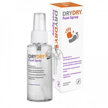 product-Дезод."DRY DRY"Foot Spray Средство от пот. 100мл