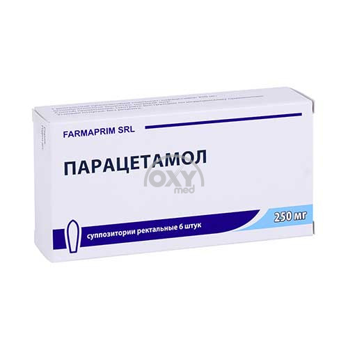 product-Paratsetamol 250 mg № 6 rektal shamlar