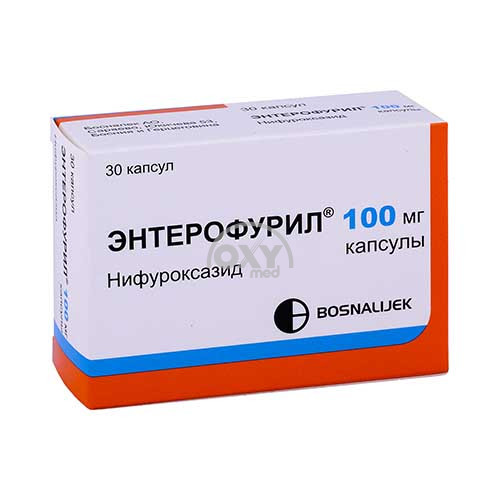 product-Enterofuril 100 mg № 30 kapsulalar