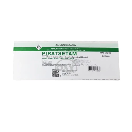 product-Piratsetam 20% eritmasi 5ml № 10