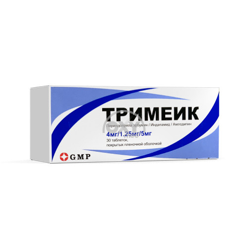 product-Trimeik 4mg/1.25mg/5mg № 30 tabletka