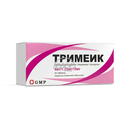 product-Trimeik 4mg/1.25mg/10mg № 30 tabletka