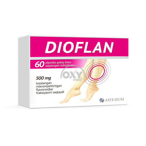 product-Dioflan 500 mg № 60 tabletkalari