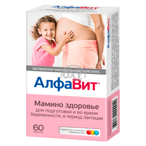 product-АлфаВит Мамино здоровье №60 таблетки
