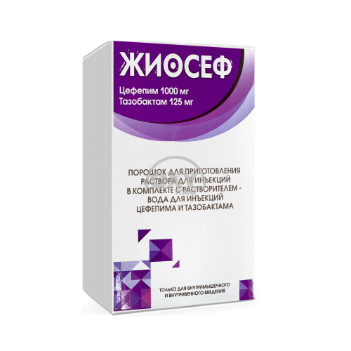 product-Zhiosef 1000mg+125mg №1 inyeksiya uchun dozasi