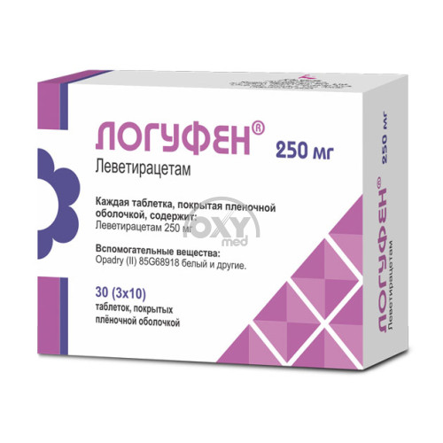 product-Логуфен 250 мг №30 таблетки