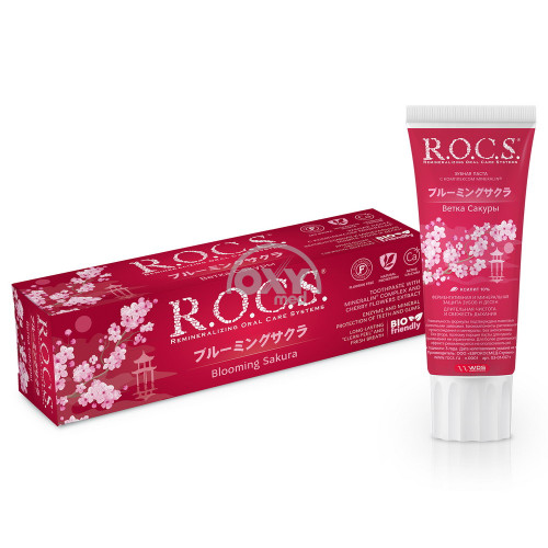 product-Зубная паста ROCS ветка сакуры 74 г