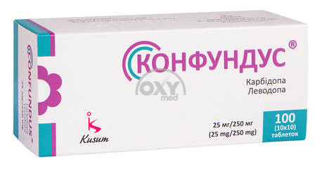 product-Конфундус 25 мг/250 мг №100 таблетки