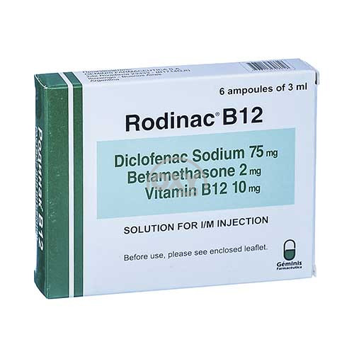product-Rodinak B12 3ml № 6 d/i eritmasi