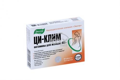 product-Ци-клим Эвалар витамины д/женщин 45+0,56г №60 табл