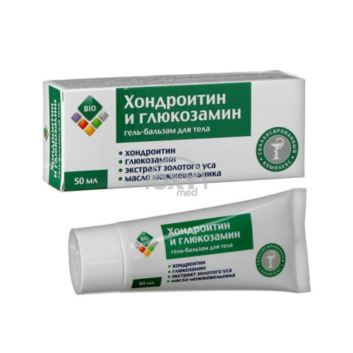 product-Гель-бальзам BIO для тела Хондроитин и глюкозамин 50 мл