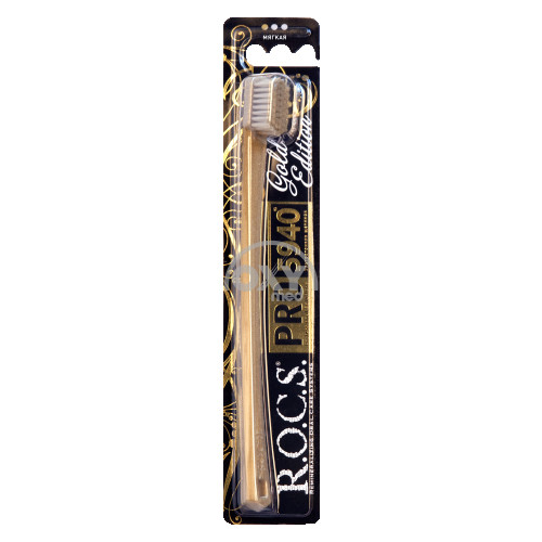 product-Зубная щетка ROCS pro Gold Edition мягкая