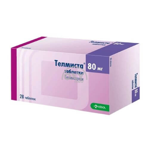 product-Telmista 80 mg № 28 tabletkalari