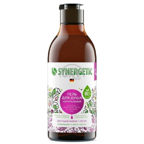 product-Гель для душа "Synergetic"Цвет.инжир-Лотос 380мл