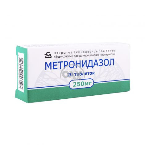 product-Метронидазол 250мг №20 табл.