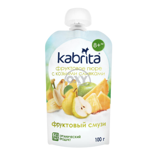 product-Пюре фруктовое "Kabrita" фруктовый смузи 100г 6+