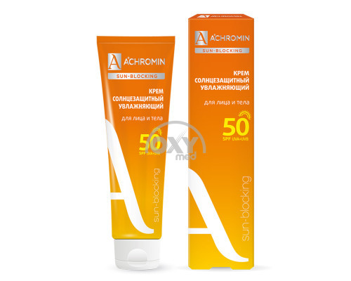product-Крем солнцезащитный Achromin увлажняющий SPF50 100мл