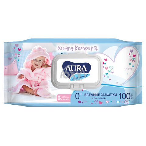 product-Салфетки влаж. для д "Aura" Ultra comfort №63