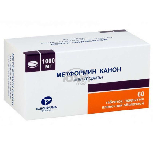 product-Метформин Канон, 1000 мг, таб. №60