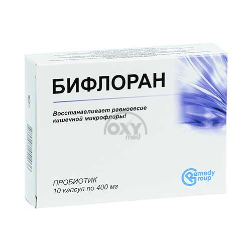 product-Bifloran, 400 mg, kapsulalar № 10