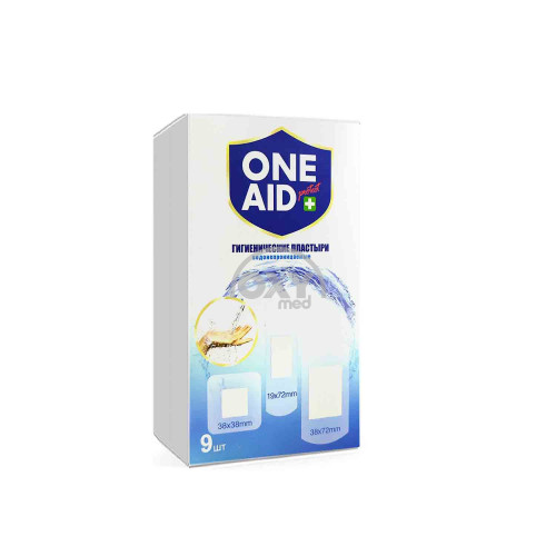 product-Пластырь микс на поливинилхлорид One Aid, №9