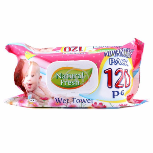 product-Bolalar uchun nam salfetkalar NATURAL FRESH Econom No 120