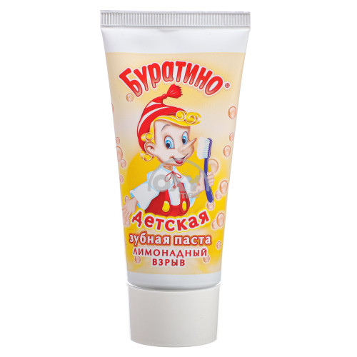 product-Bolalar uchun tish pastasi. Pinocchio, Limonad portlashi 75 ml
