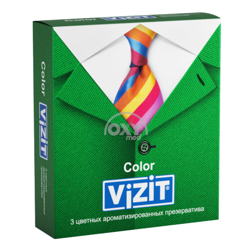 product-Презервативы Vizit Color, №3 (ароматизированные)