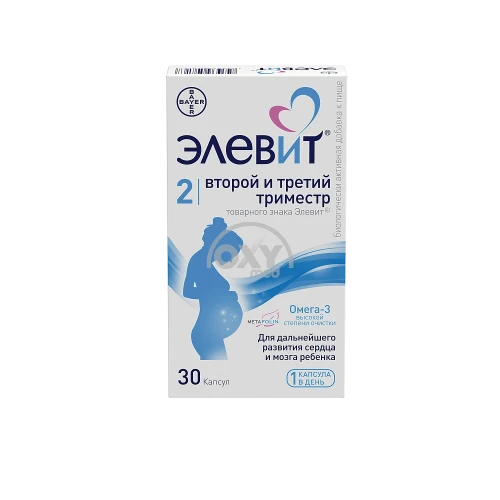 product-Элевит второй и третий триместр капсулы 30