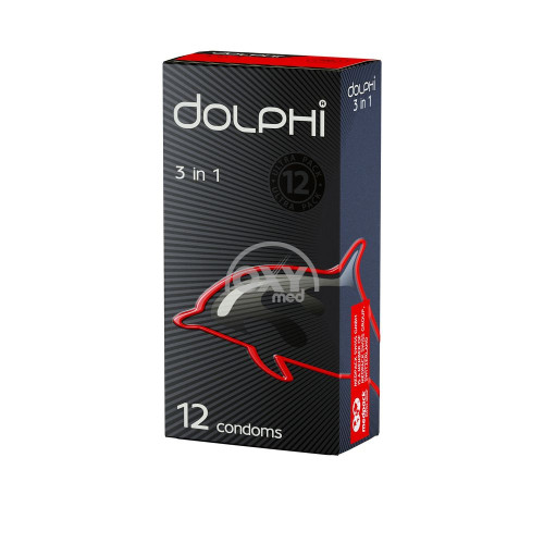 product-Презервативы Dolphi, 3 in 1, №12