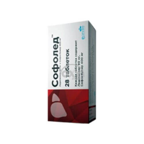 product-Софолед, 400 мг/90 мг, таблетки №28