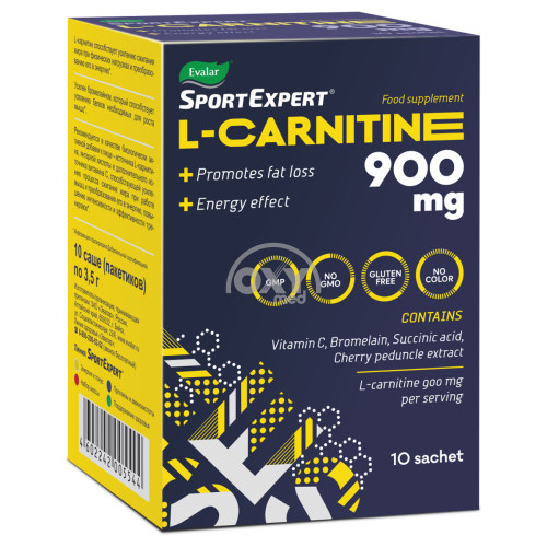 product-L-карнитин Эвалар, 900 мг, 3,5 г, пакетики №10