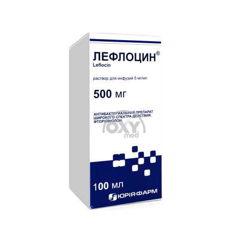 product-Лефлоцин раствор для инфузий 0,5% 100 мл*