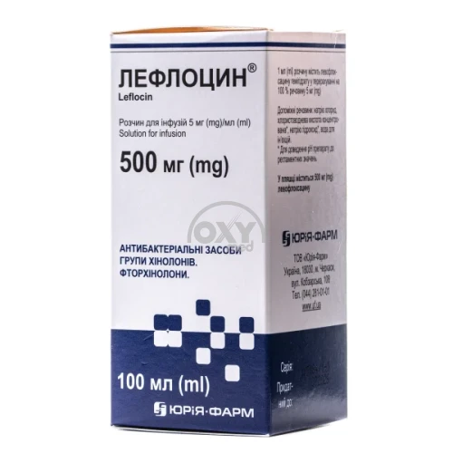 product-Лефлоцин раствор для инфузий 0,5% 100 мл*