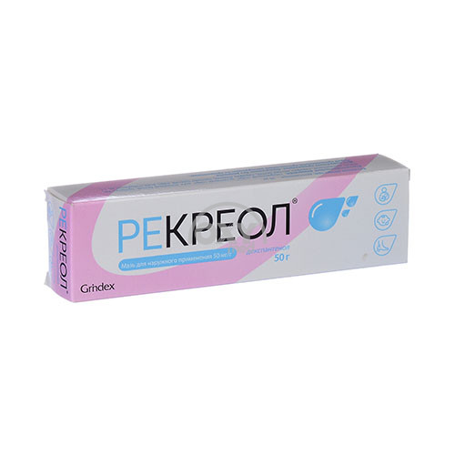 product-Recreol 50mg/g 50g tashqi qo'llash uchun krem
