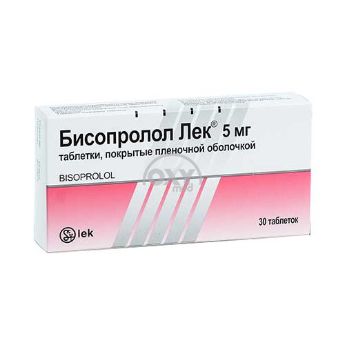product-Бисопролол  5 мг №30 блистеры