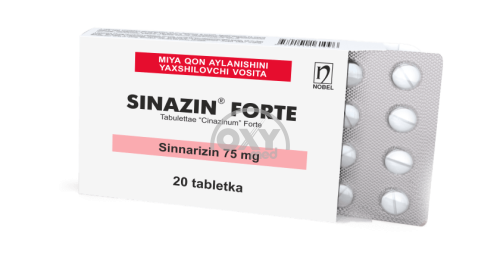 product-Циназин форте 75 мг №20*