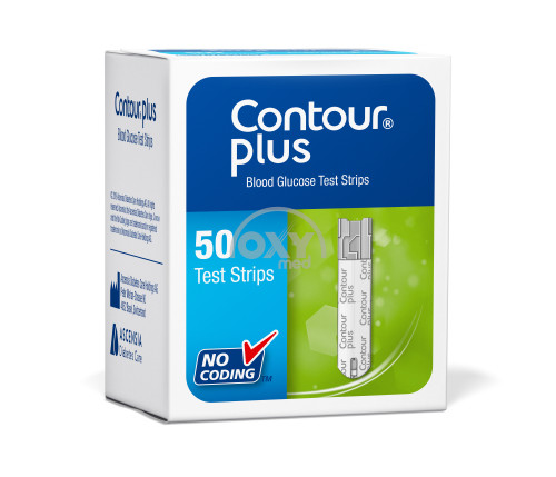 product-Тест-полоски CONTOUR PLUS №50 для измерения уровня глюкозы в крови