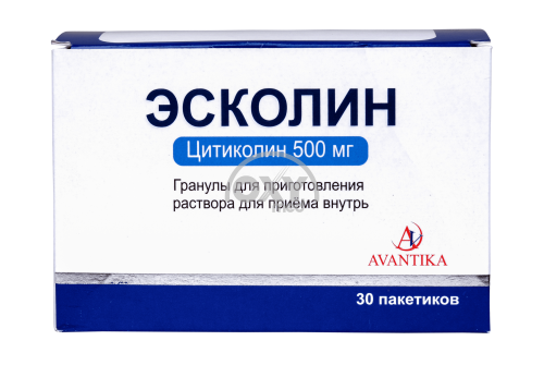 product-Эсколин, 500 мг, пакетик. №30