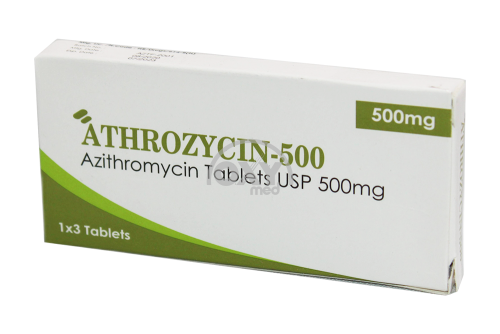 product-ATHROZYCIN-500 (Азитромицин) 500мг№3 табл USP