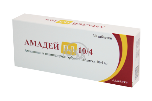 product-Амадей ПЛ 10/4мг №30 таблетки